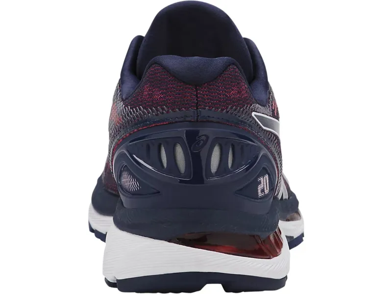 Asics Men's GEL-Nimbus 20 Blue/Red UK 9.5-3